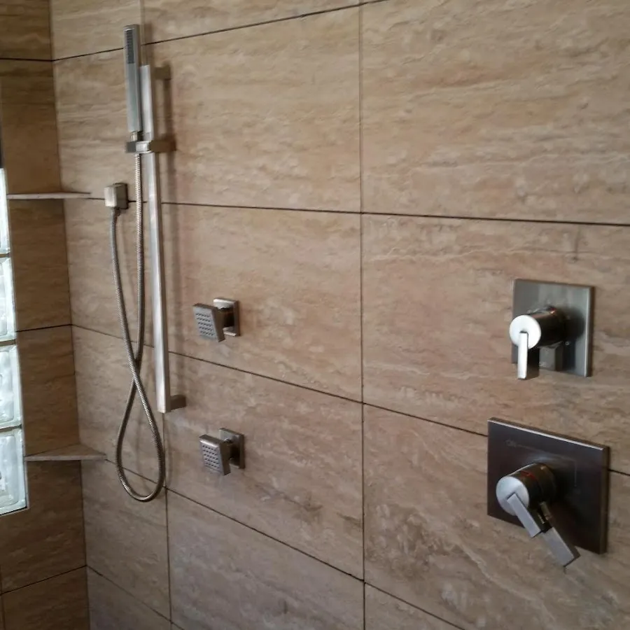 Shower fixture installation for Water Heater Replacement in Kingsport